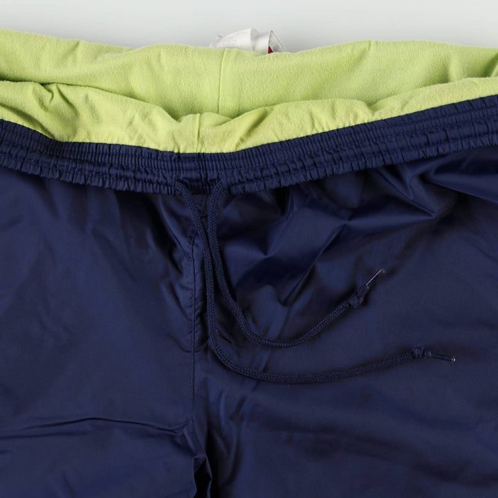 Vintage 90s-00'S Adidas nylon pants, crinkle pants, men's size M Nylon navy blue type Vintage Second Hand