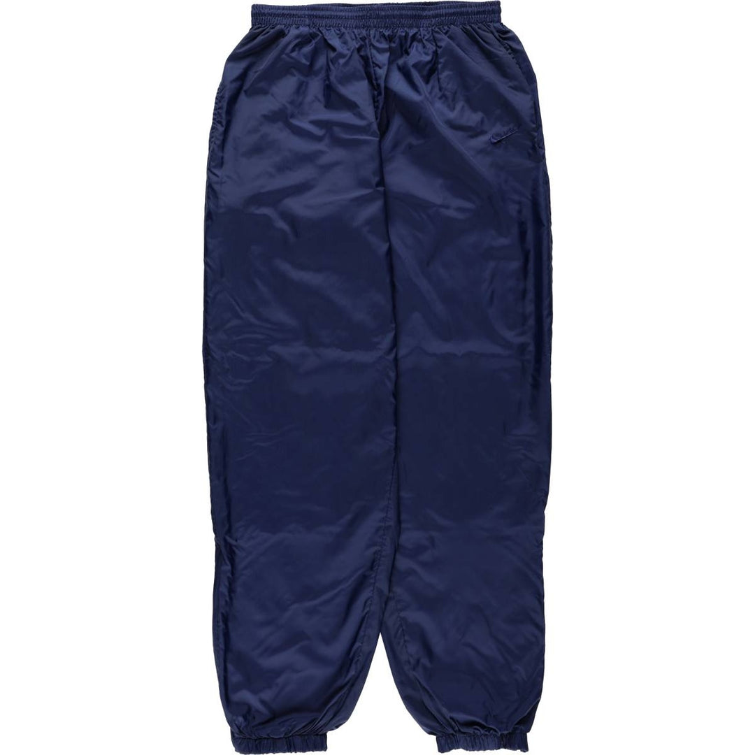 90s-00'S Nike Nylon Pants, Shaka Shaka Pants, Men's Size XL, Vintage Nylon navy blue type Vintage Second Hand