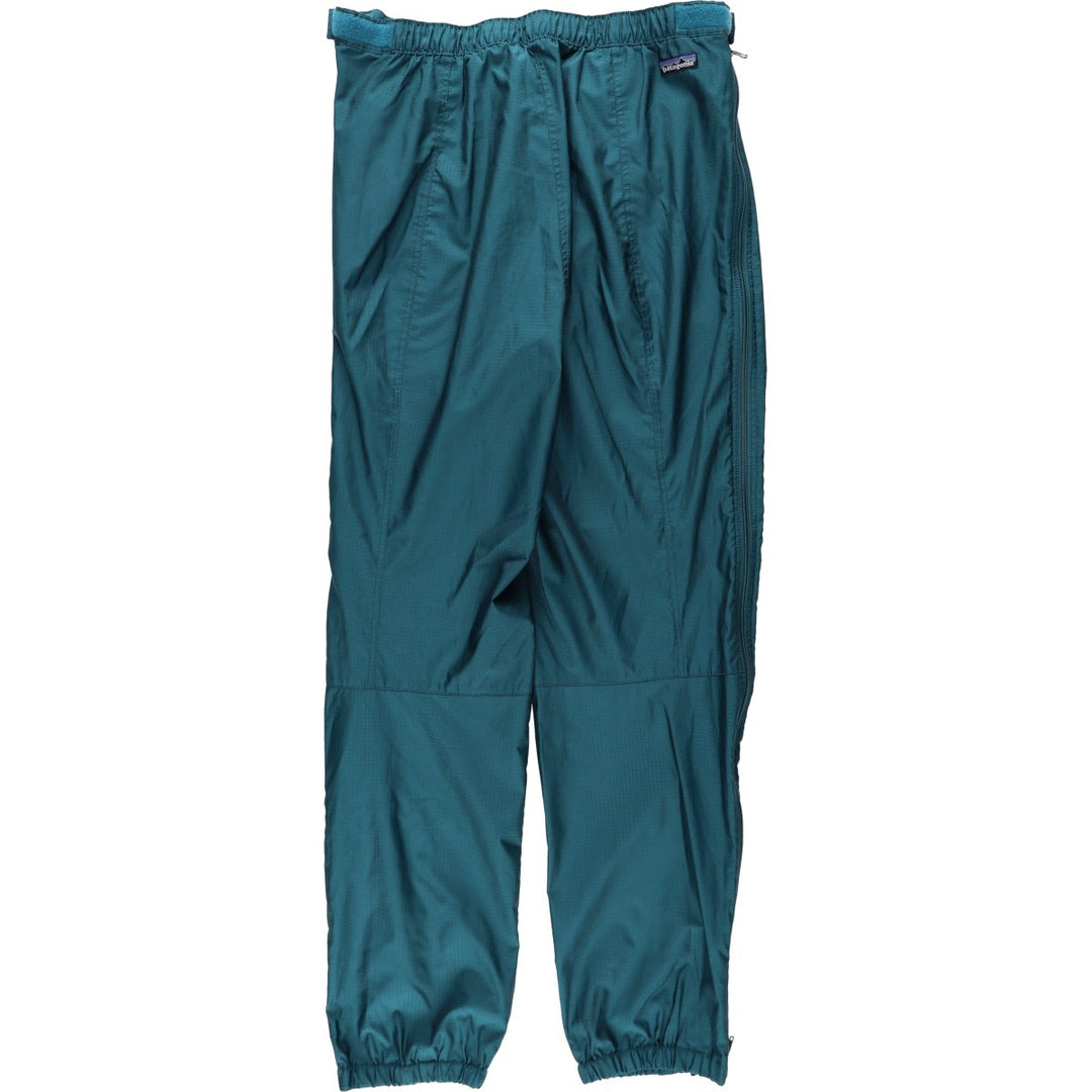 Patagonia 83145 Ripstop Warm-Up Nylon Pants (Men's XL equivalent) polyester blue type Vintage Second Hand