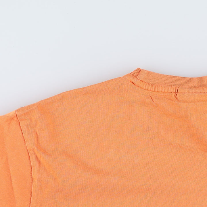 Ralph Lauren POLO by Ralph Lauren Short Sleeve Logo T-Shirt Men's S cotton orange type Vintage Second Hand