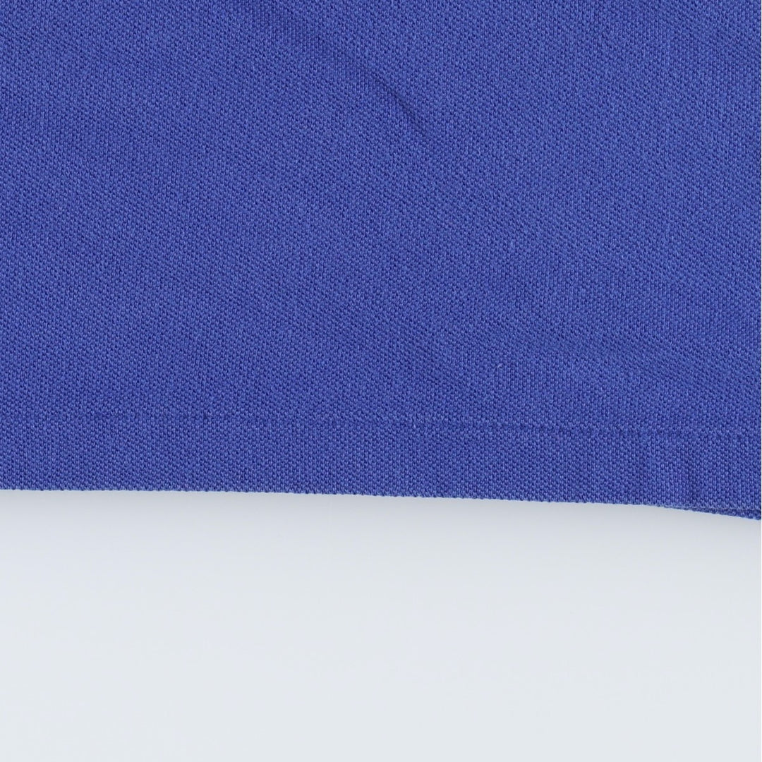 Ralph Lauren POLO by Ralph Lauren short sleeve one point logo T-shirt men's L size cotton blue type Vintage Second Hand