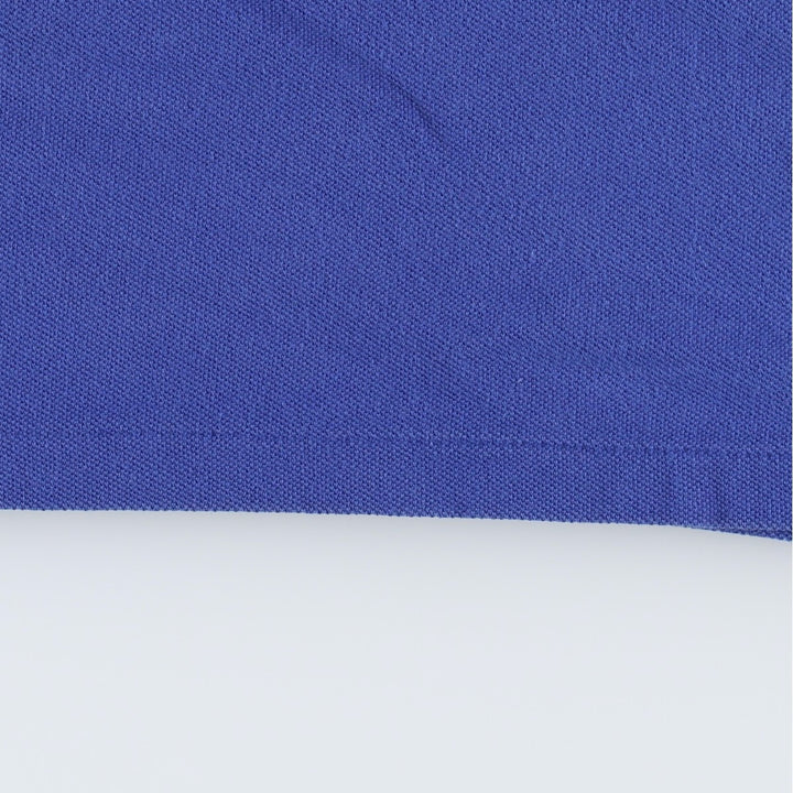 Ralph Lauren POLO by Ralph Lauren short sleeve one point logo T-shirt men's L size cotton blue type Vintage Second Hand