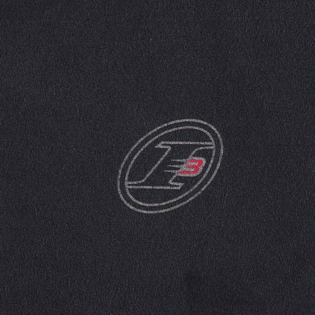 2000'S Reebok Allen Iverson sports print T-shirt, men's size L (approx.) cotton black type Vintage Second Hand