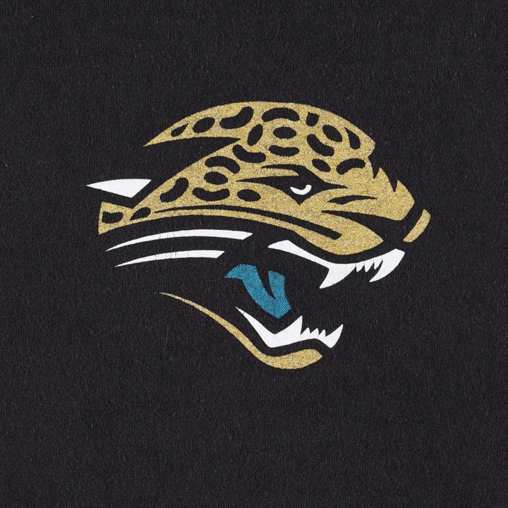 Reebok Jacksonville Jaguars David Garrard Sports Print T-Shirt, Men's Size L (approx.) cotton black type Vintage Second Hand