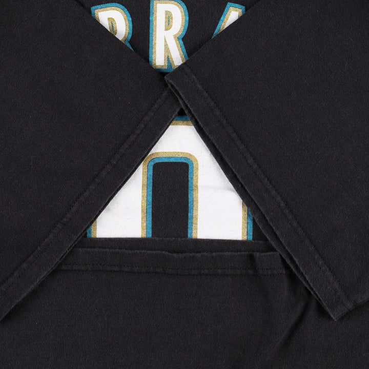 Reebok Jacksonville Jaguars David Garrard Sports Print T-Shirt, Men's Size L (approx.) cotton black type Vintage Second Hand