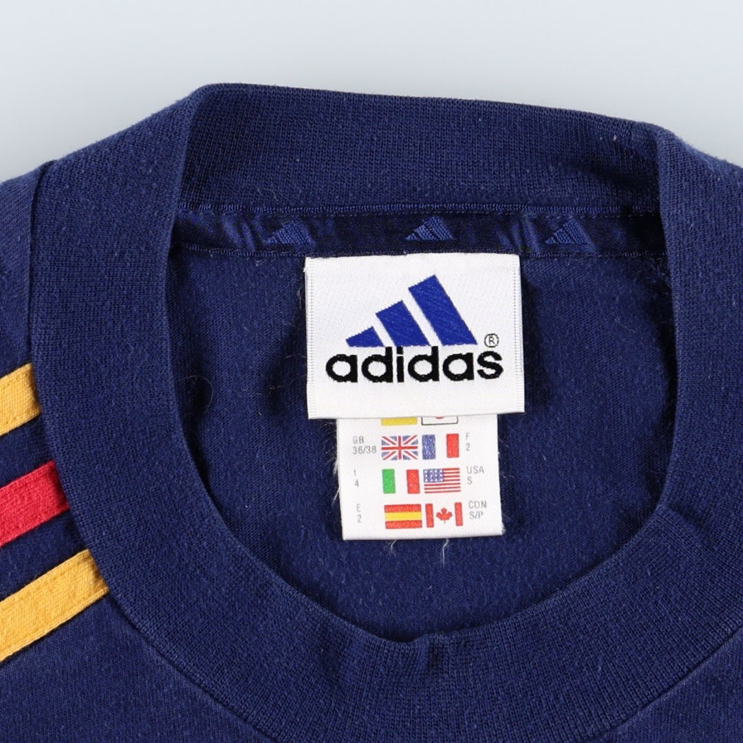 Adidas Spain National Team Raul Gonzalez Soccer Jersey Game Shirt Men's Size S (Equivalent) Vintage cotton navy blue type Vintage Second Hand