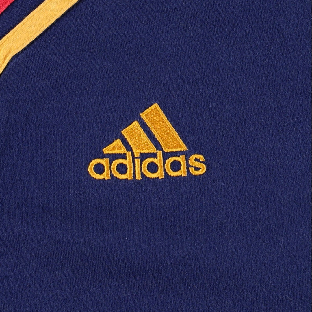 Adidas Spain National Team Raul Gonzalez Soccer Jersey Game Shirt Men's Size S (Equivalent) Vintage cotton navy blue type Vintage Second Hand