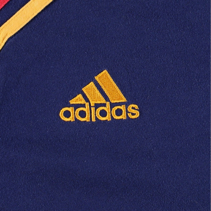 Adidas Spain National Team Raul Gonzalez Soccer Jersey Game Shirt Men's Size S (Equivalent) Vintage cotton navy blue type Vintage Second Hand