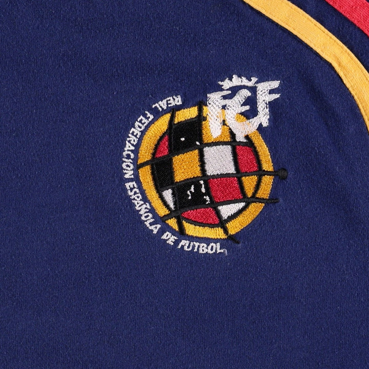 Adidas Spain National Team Raul Gonzalez Soccer Jersey Game Shirt Men's Size S (Equivalent) Vintage cotton navy blue type Vintage Second Hand
