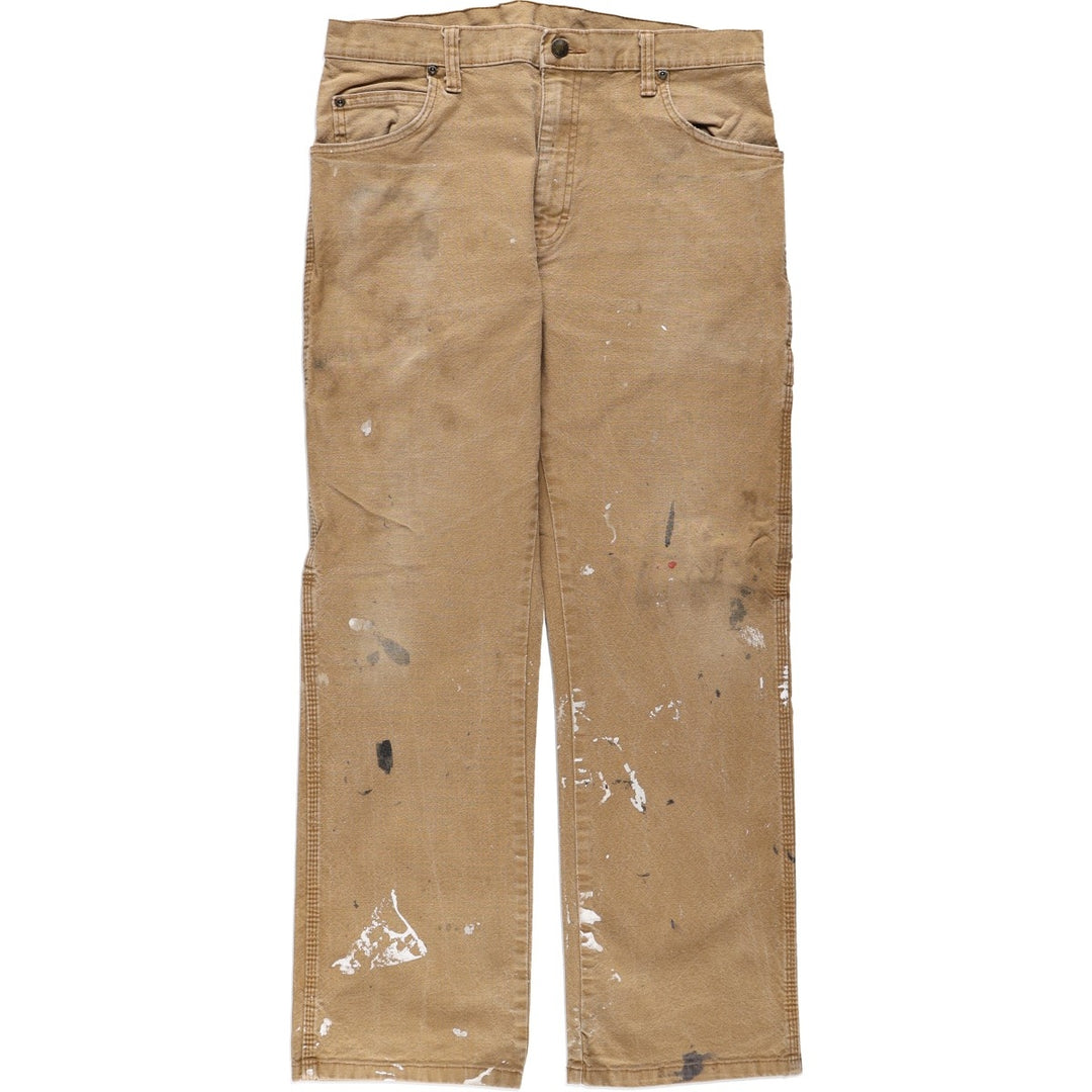 Dickies Painted Duck Painter Pants for Men (W32 equivalent) cotton Beige type Vintage Second Hand