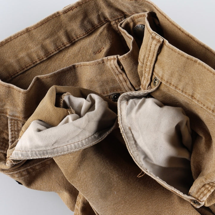 Dickies Painted Duck Painter Pants for Men (W32 equivalent) cotton Beige type Vintage Second Hand