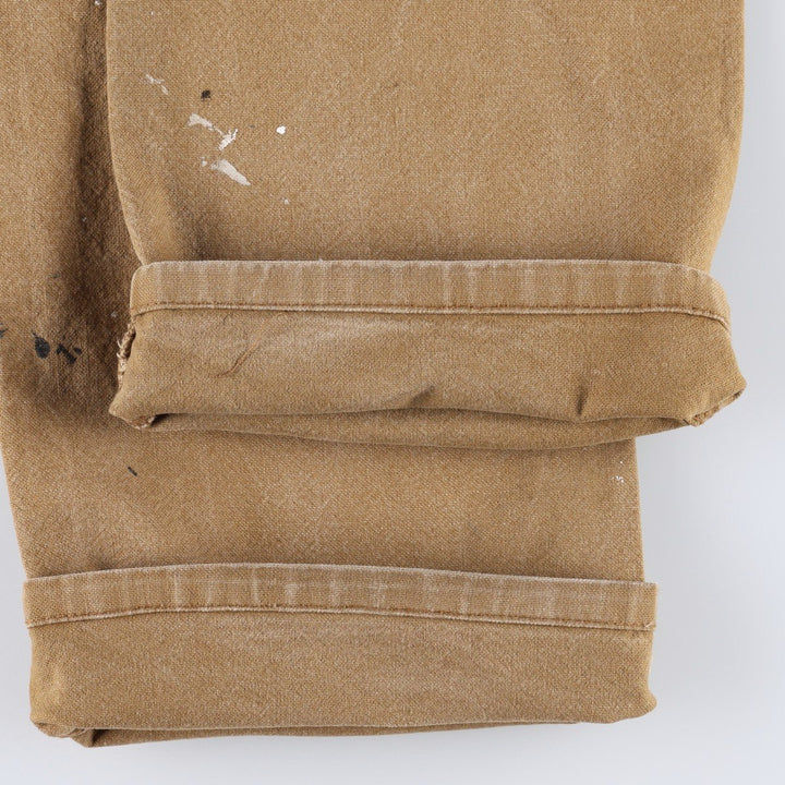 Dickies Painted Duck Painter Pants for Men (W32 equivalent) cotton Beige type Vintage Second Hand