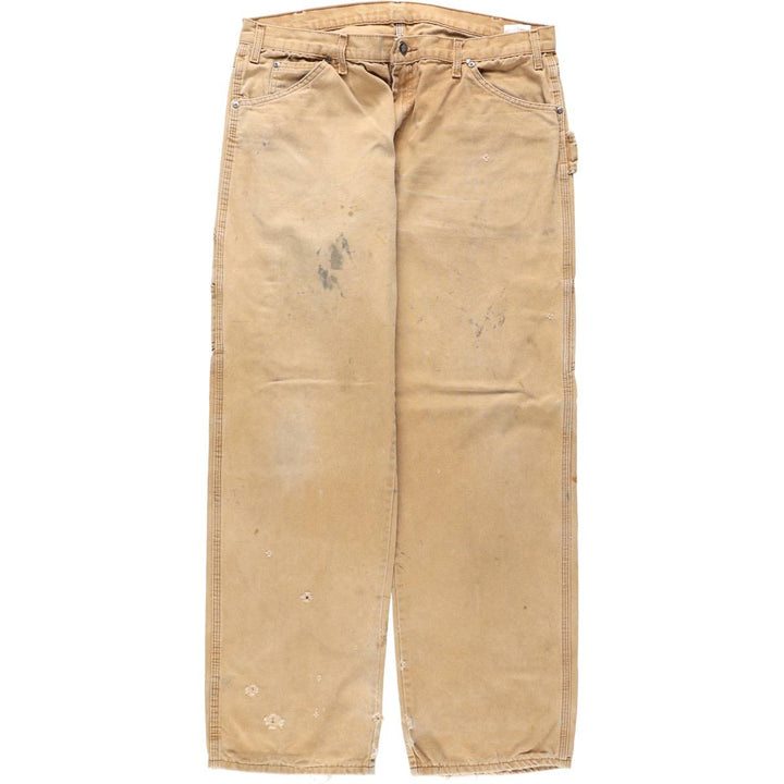 Dickies Duck Painter Pants Men's W37 cotton Khaki type beige Vintage Second Hand