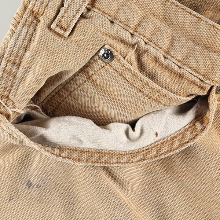 Dickies Duck Painter Pants Men's W37 cotton Khaki type beige Vintage Second Hand
