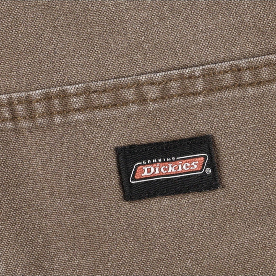 Dickies Relaxed Fit Duck Work Pants Men's W34 cotton brown type Vintage Second Hand