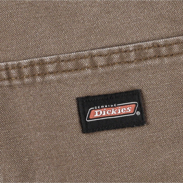 Dickies Relaxed Fit Duck Work Pants Men's W34 cotton brown type Vintage Second Hand