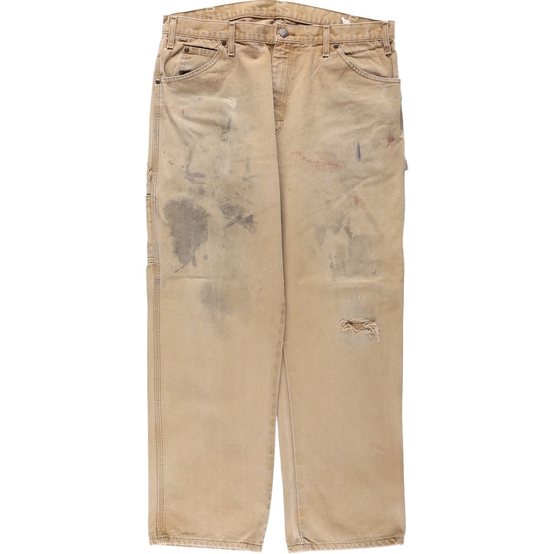 Dickies Duck Painter Pants Men's W37 cotton Beige type Vintage Second Hand