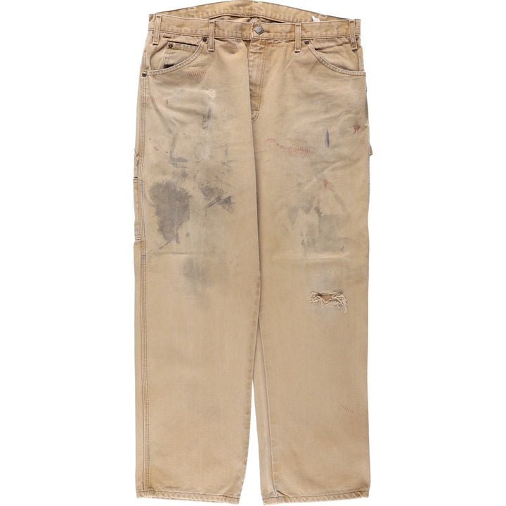 Dickies Duck Painter Pants Men's W37 cotton Beige type Vintage Second Hand