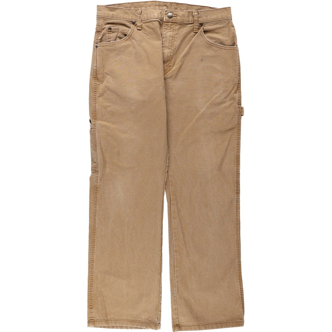 Dickies Duck Painter Pants Men's W33 equivalent cotton Beige type Vintage Second Hand