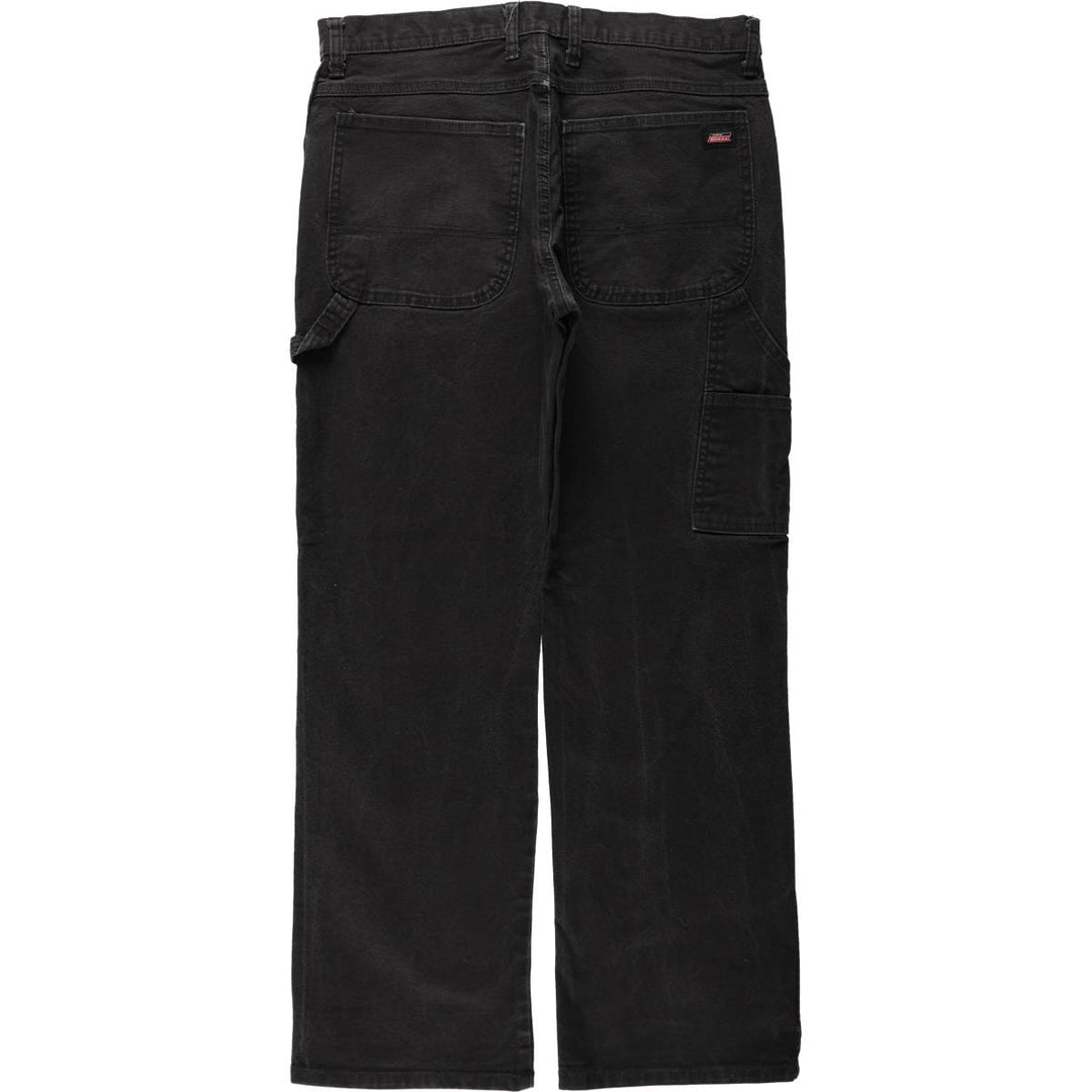 Dickies Duck Painter Pants Men's W34 equivalent cotton black type Vintage Second Hand