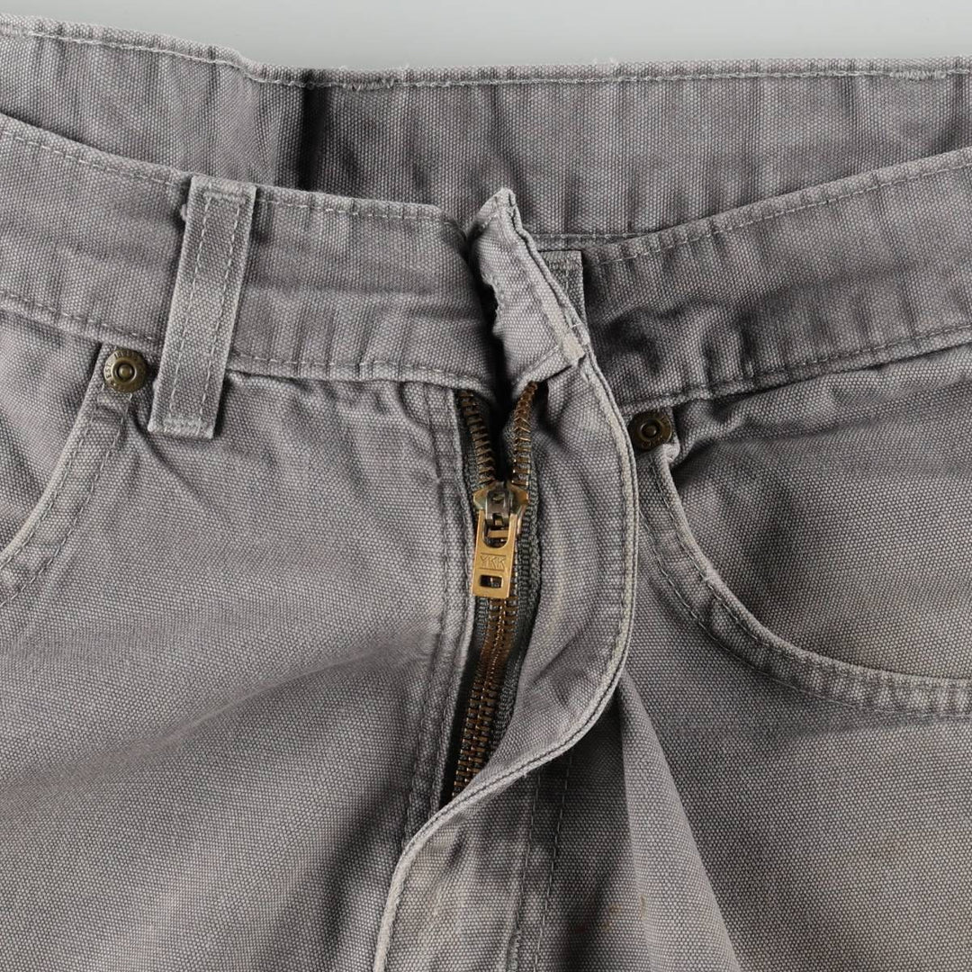Carhartt Loose Original Fit Duck Painter Pants, Men's, W33 equivalent cotton gray type Vintage Second Hand
