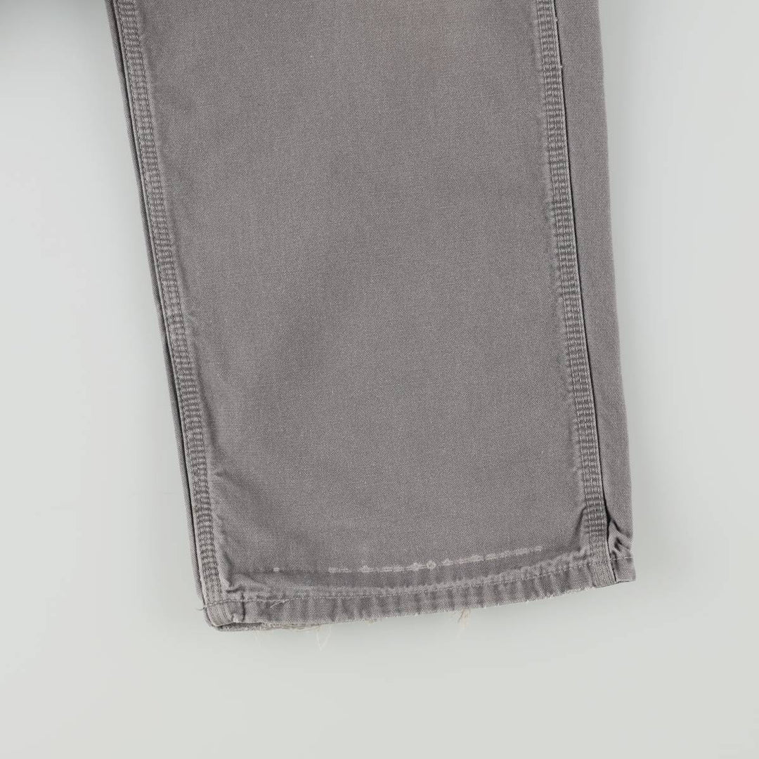 Carhartt Loose Original Fit Duck Painter Pants, Men's, W33 equivalent cotton gray type Vintage Second Hand