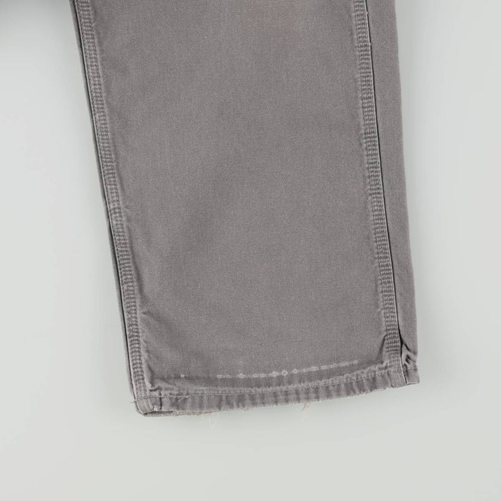 Carhartt Loose Original Fit Duck Painter Pants, Men's, W33 equivalent cotton gray type Vintage Second Hand