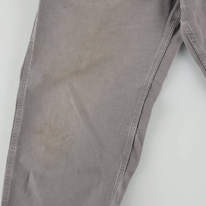 Carhartt Loose Original Fit Duck Painter Pants, Men's, W33 equivalent cotton gray type Vintage Second Hand