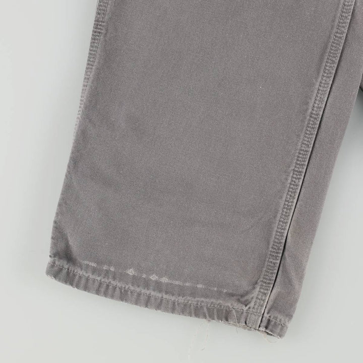 Carhartt Loose Original Fit Duck Painter Pants, Men's, W33 equivalent cotton gray type Vintage Second Hand