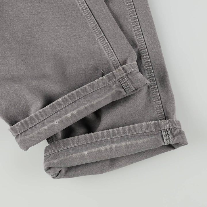 Carhartt Loose Original Fit Duck Painter Pants, Men's, W33 equivalent cotton gray type Vintage Second Hand