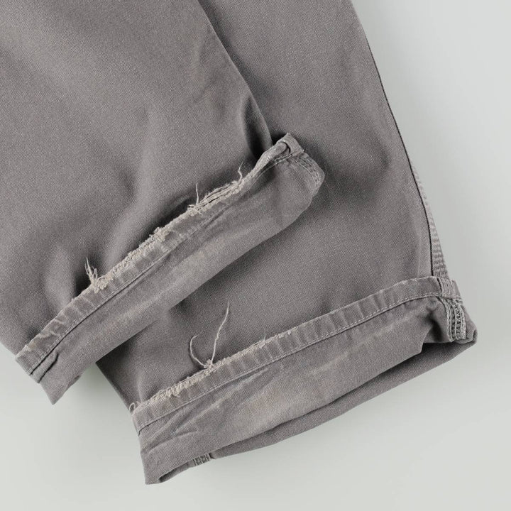 Carhartt Loose Original Fit Duck Painter Pants, Men's, W33 equivalent cotton gray type Vintage Second Hand