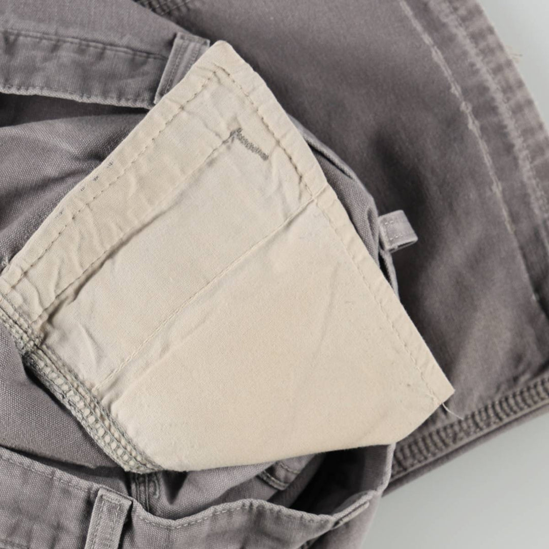 Carhartt Loose Original Fit Duck Painter Pants, Men's, W33 equivalent cotton gray type Vintage Second Hand