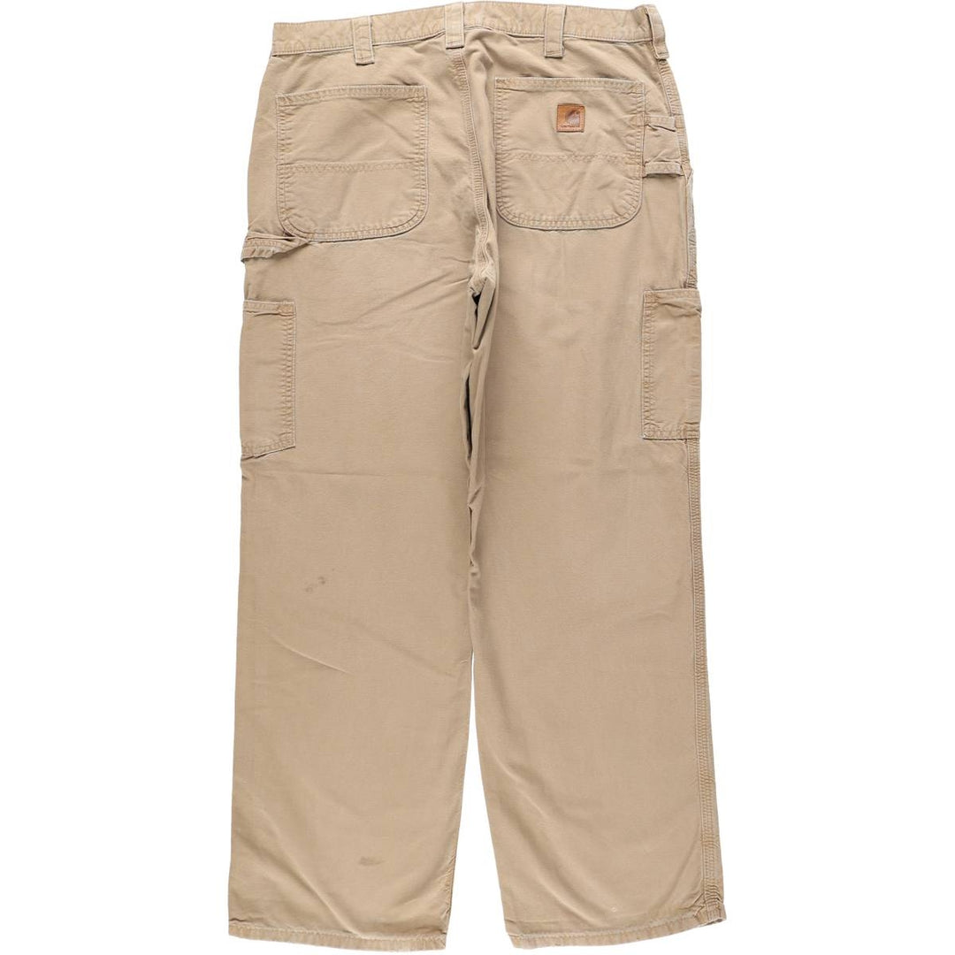 Carhartt Loose Original Fit Duck Painter Pants, Men's, Size 36 cotton Beige type Vintage Second Hand