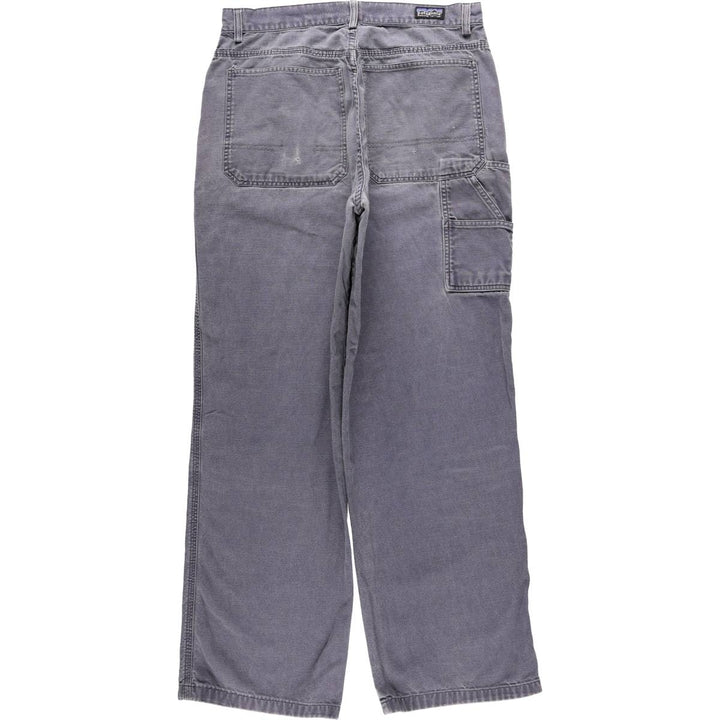 2000'S Patagonia Organic Cotton Duck Painter Pants (55500FA00) Men's W32 equivalent. unclear navy blue type Vintage Second Hand