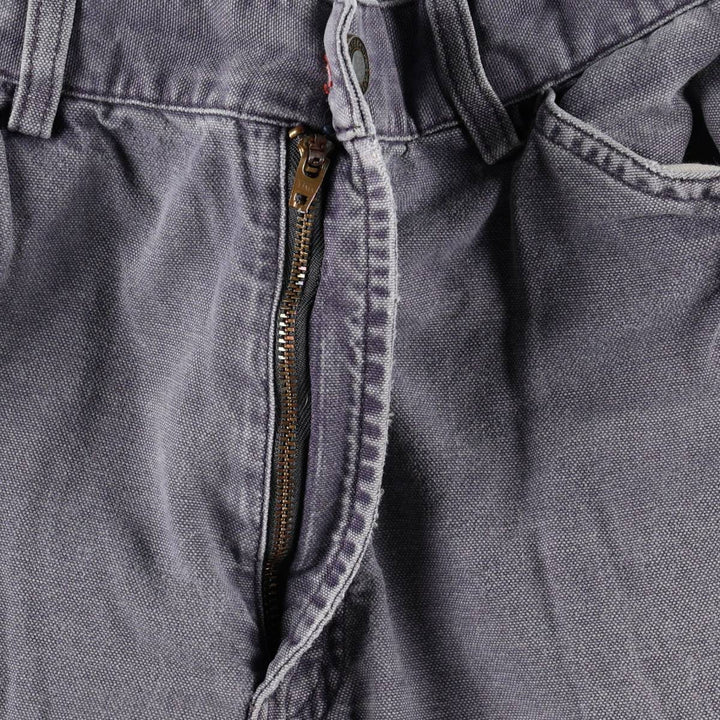 2000'S Patagonia Organic Cotton Duck Painter Pants (55500FA00) Men's W32 equivalent. unclear navy blue type Vintage Second Hand