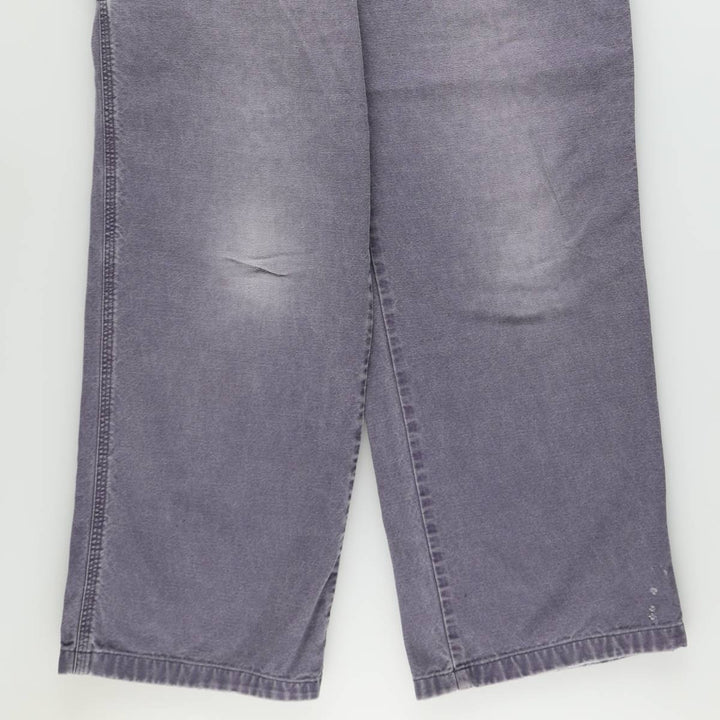 2000'S Patagonia Organic Cotton Duck Painter Pants (55500FA00) Men's W32 equivalent. unclear navy blue type Vintage Second Hand