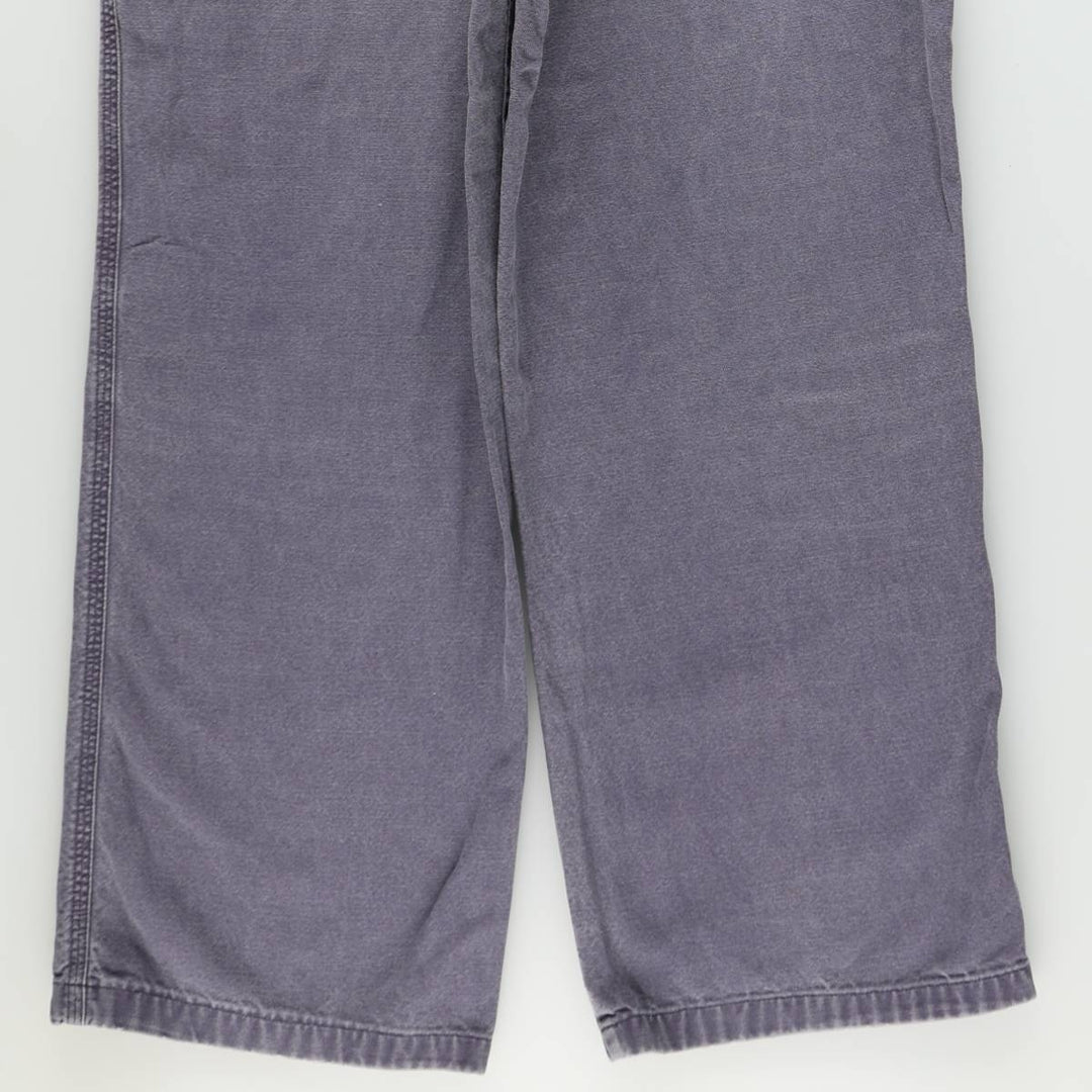 2000'S Patagonia Organic Cotton Duck Painter Pants (55500FA00) Men's W32 equivalent. unclear navy blue type Vintage Second Hand