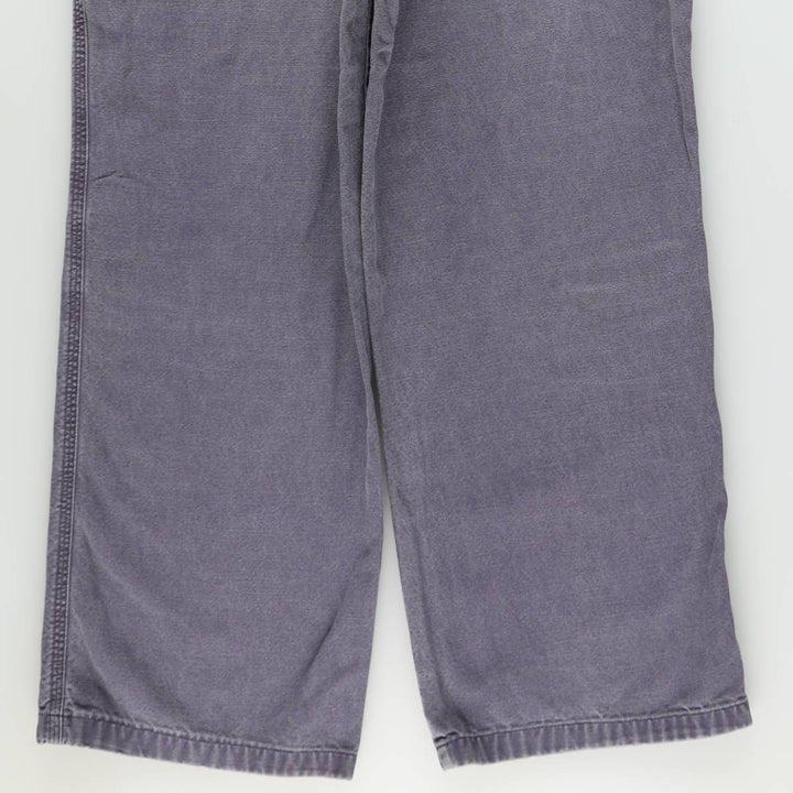 2000'S Patagonia Organic Cotton Duck Painter Pants (55500FA00) Men's W32 equivalent. unclear navy blue type Vintage Second Hand