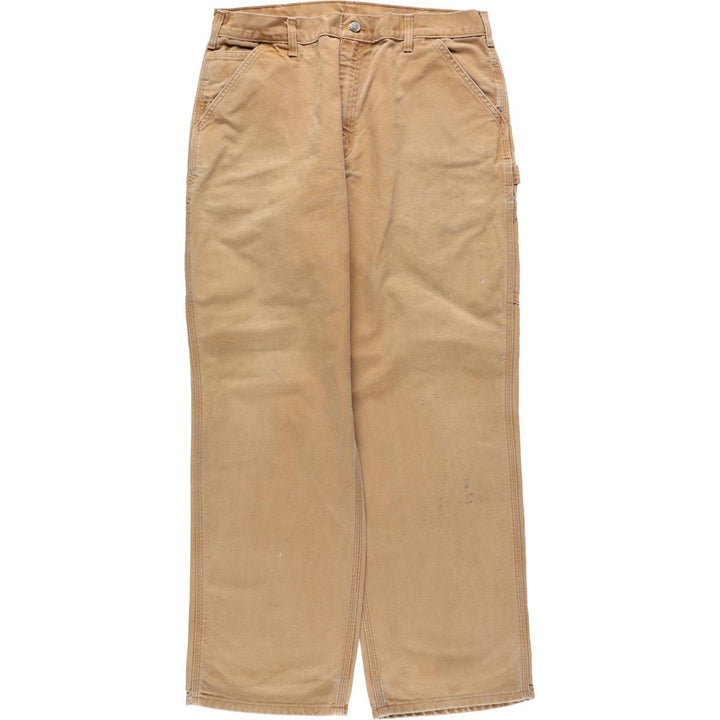 Carhartt Dungaree Fit Duck Painter Pants, Men's, W36 equivalent cotton Beige type Vintage Second Hand