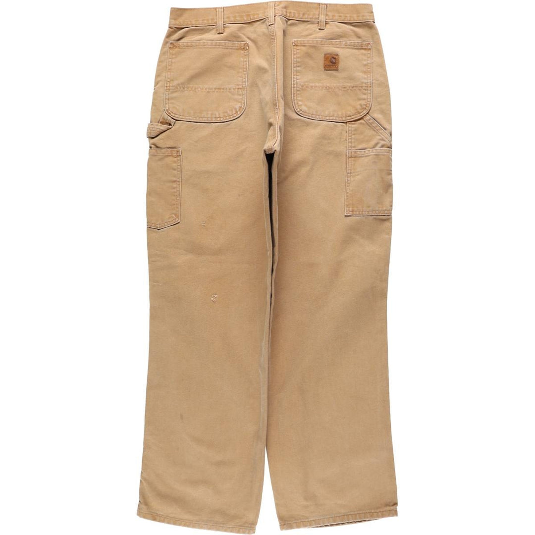 Carhartt Dungaree Fit Duck Painter Pants, Men's, W36 equivalent cotton Beige type Vintage Second Hand