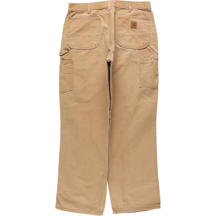 Carhartt Dungaree Fit Duck Painter Pants, Men's, W36 equivalent cotton Beige type Vintage Second Hand
