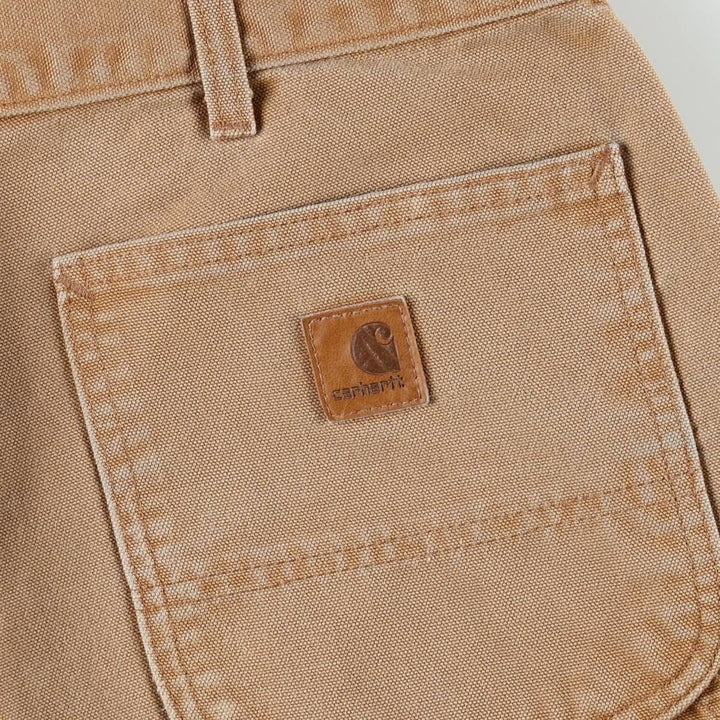 Carhartt Dungaree Fit Duck Painter Pants, Men's, W36 equivalent cotton Beige type Vintage Second Hand