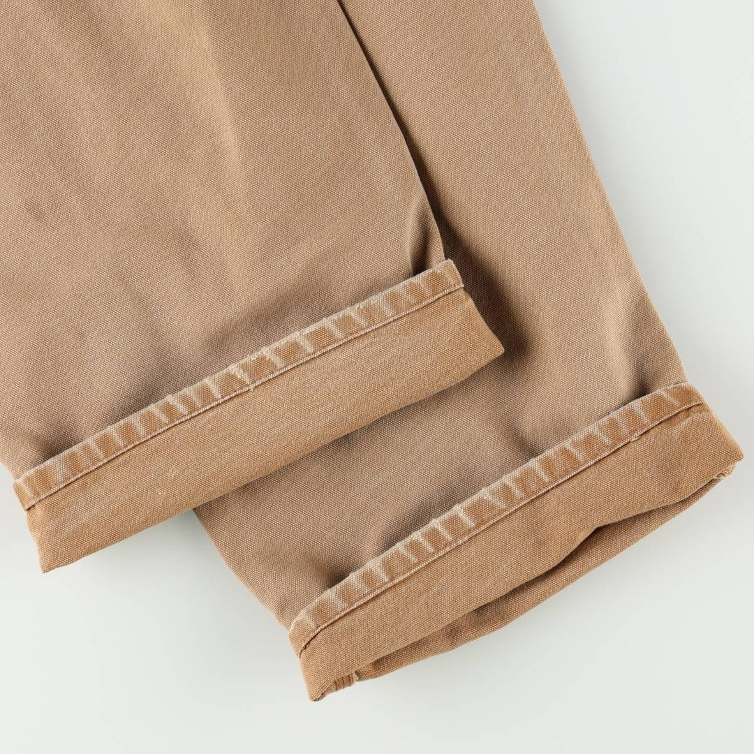 Carhartt Dungaree Fit Duck Painter Pants, Men's, W36 equivalent cotton Beige type Vintage Second Hand
