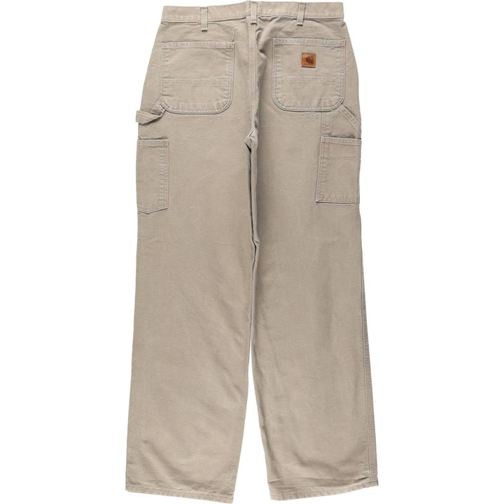 Carhartt Loose Original Fit Duck Painter Pants, Men's, W34 equivalent cotton Beige type Vintage Second Hand