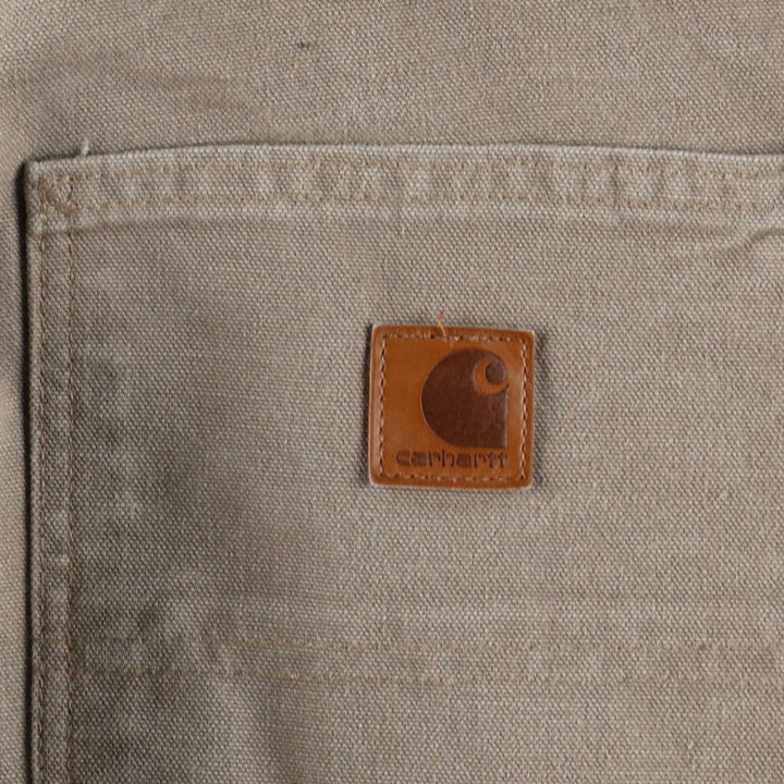 Carhartt Loose Original Fit Duck Painter Pants, Men's, W34 equivalent cotton Beige type Vintage Second Hand