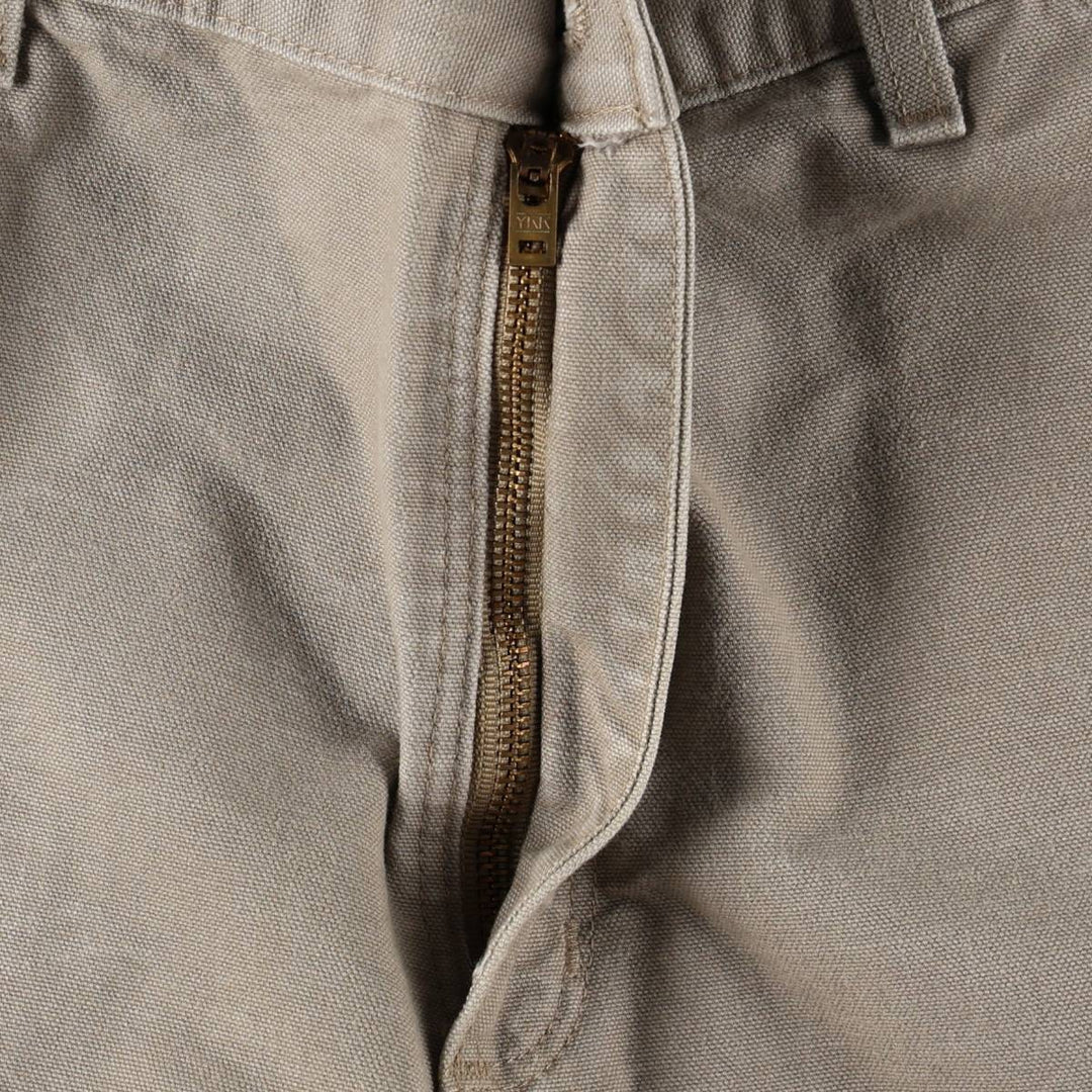 Carhartt Loose Original Fit Duck Painter Pants, Men's, W34 equivalent cotton Beige type Vintage Second Hand