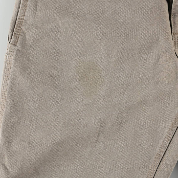 Carhartt Loose Original Fit Duck Painter Pants, Men's, W34 equivalent cotton Beige type Vintage Second Hand