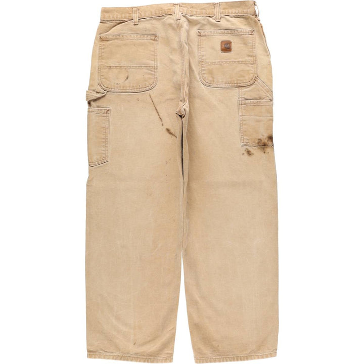 00'S Carhartt Dungaree Fit Duck Painter Pants Men's W36 cotton Beige type Vintage Second Hand