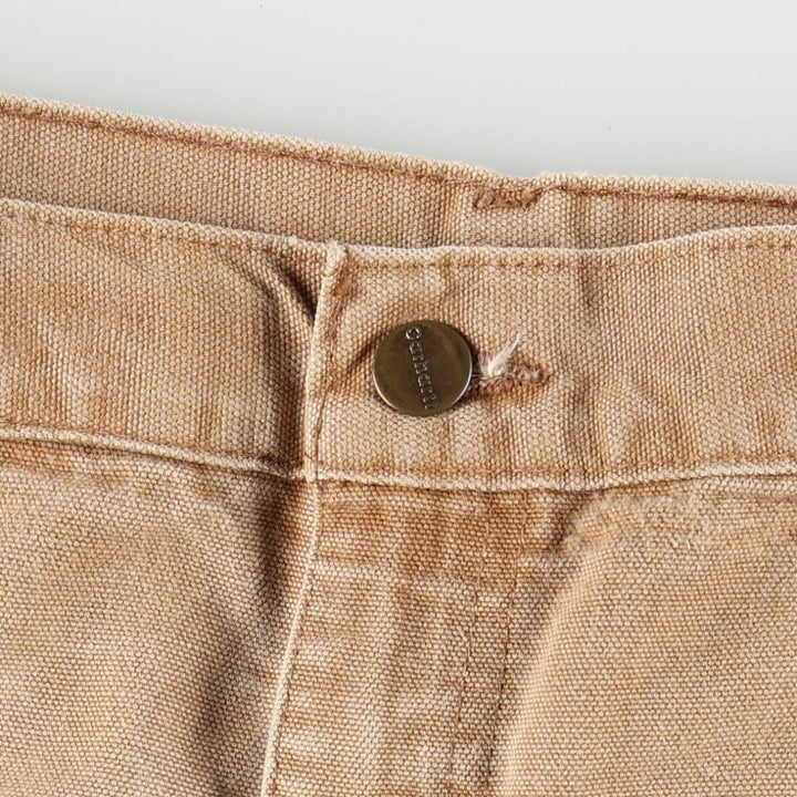 00'S Carhartt Dungaree Fit Duck Painter Pants Men's W36 cotton Beige type Vintage Second Hand