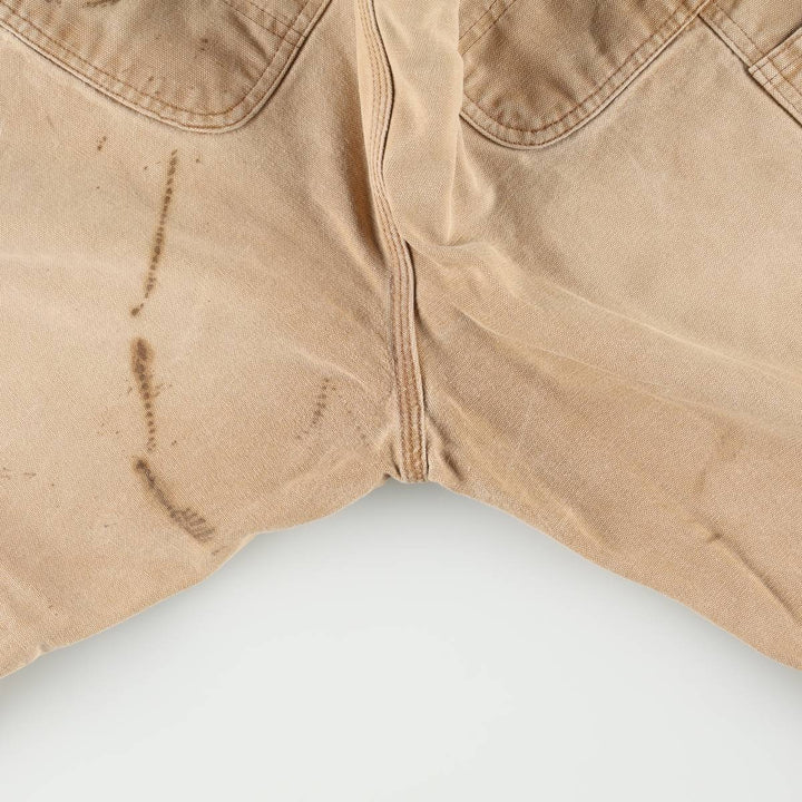 00'S Carhartt Dungaree Fit Duck Painter Pants Men's W36 cotton Beige type Vintage Second Hand